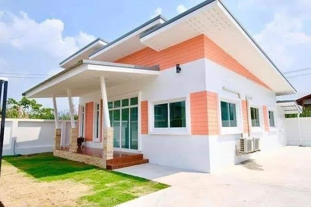 natural low budget simple house design