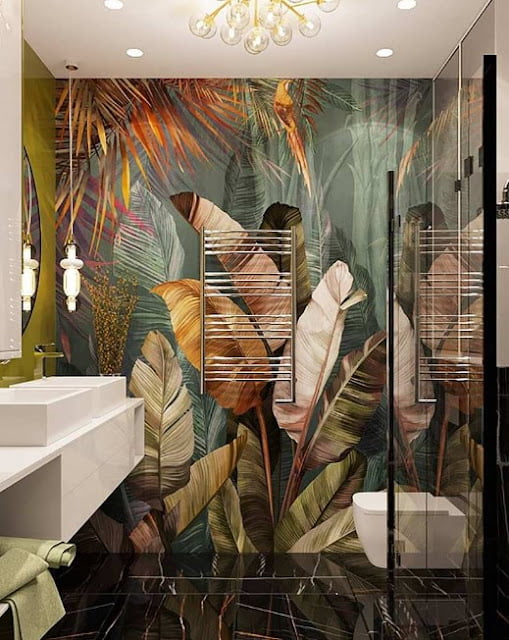 Bathroom Wall Murals Ideas