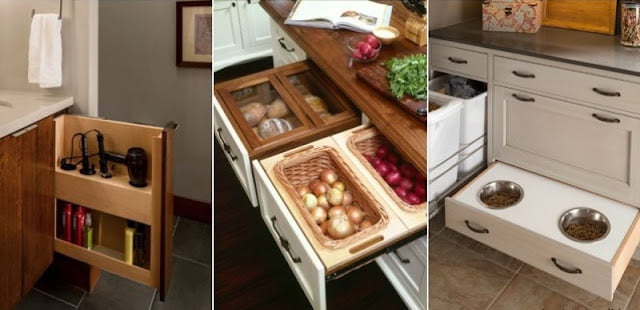 drawer design for kitchen