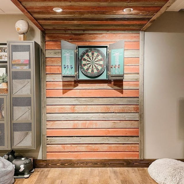 basement wall decorating ideas