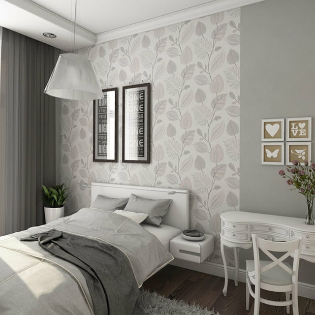 two colour combination for bedroom walls