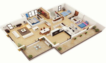 20 Simple House Designs 3 Bedrooms Pictures