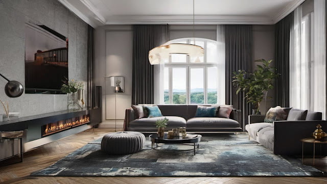 living room decor ideas grey couch