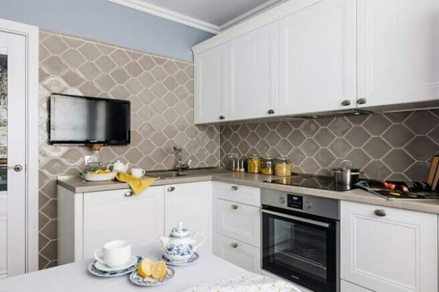 Interior design of a small kitchen Interior design of a small kitchen