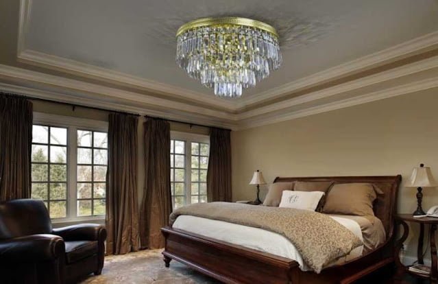 bedroom chandelier ideas