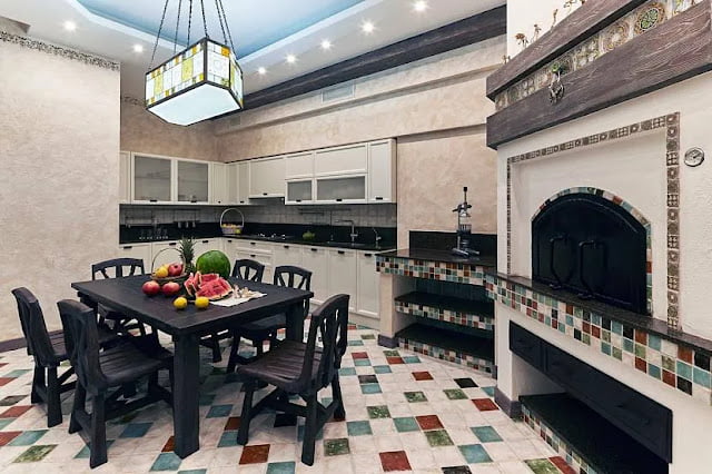 modern rustic kitchen cabinets