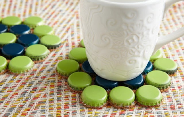 bottle cap home decor