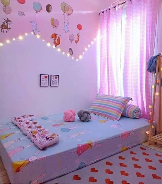deco bilik tidur perempuan
