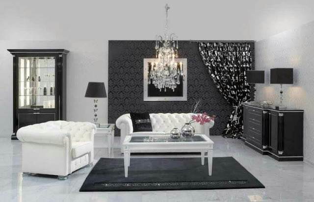 living room decorating ideas with black leather furniture