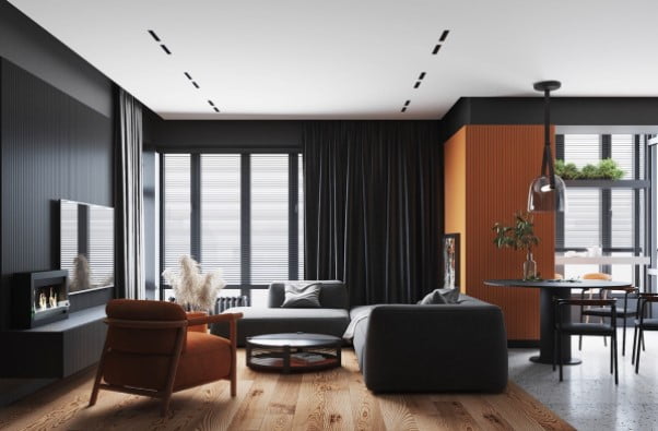 orange two colour combination for room walls orange two colour combination for room walls