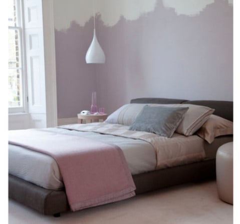 bedroom paint two colors