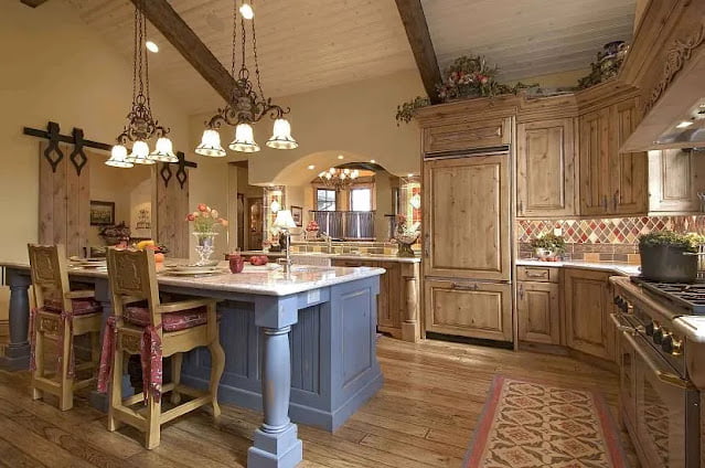 modern rustic kitchen cabinets