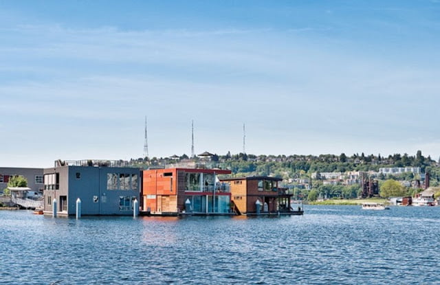 floating house design