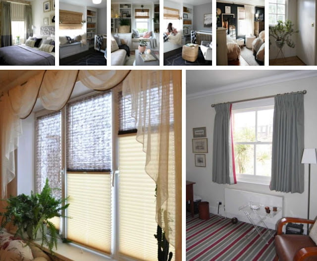 short curtain ideas for bedroom