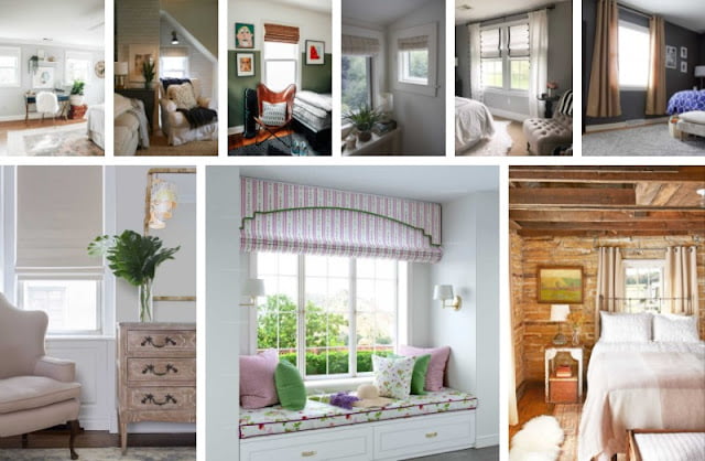short curtain ideas for bedroom