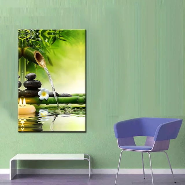 feng shui wall art living room