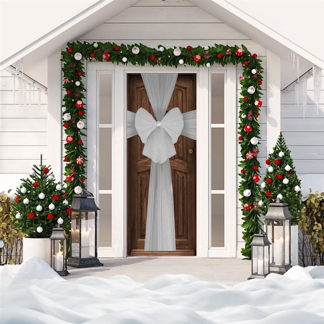 easy christmas door decorating ideas easy christmas door decorating ideas