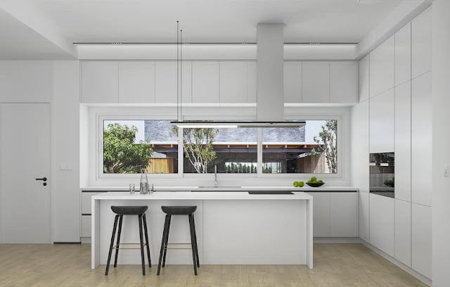 white minimalist kitchen design white minimalist kitchen design