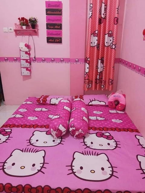 deco bilik tidur perempuan