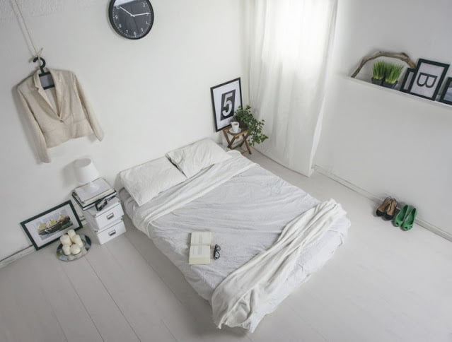 hiasan bilik tidur simple dan murah