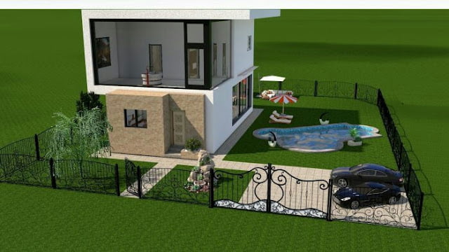 Front view house design Front view house design