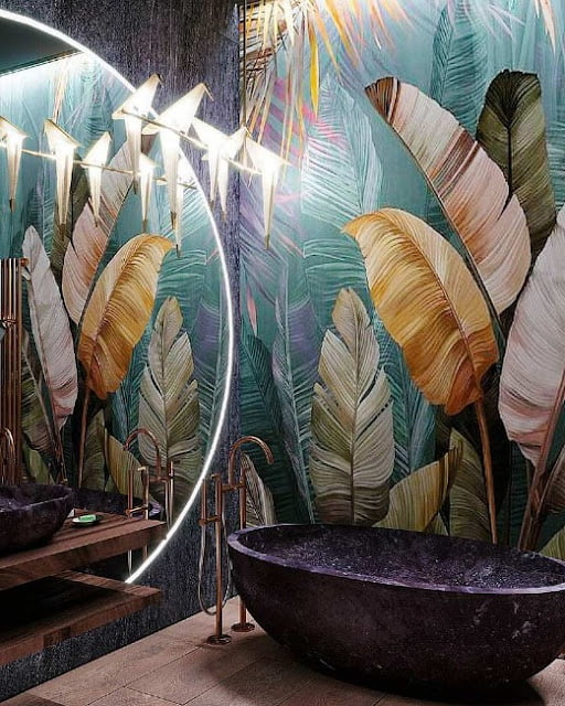 Bathroom Wall Murals Ideas