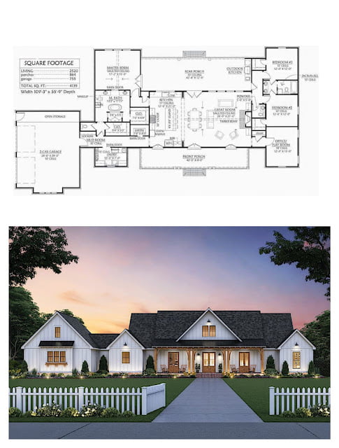 one story house plans with vaulted ceilings