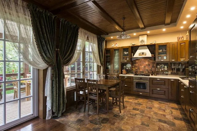modern rustic kitchen cabinets