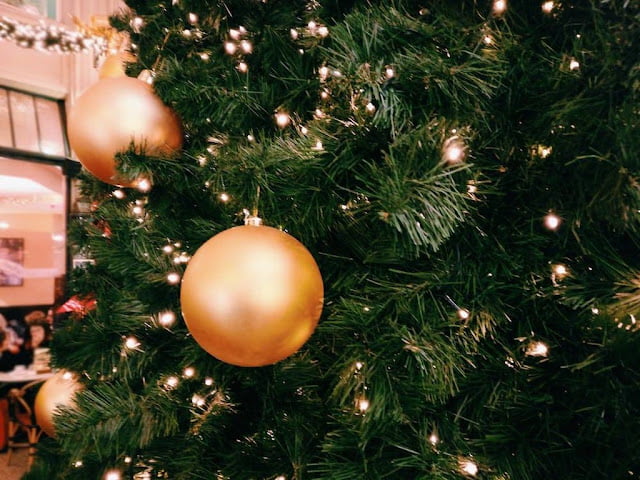 how to make a christmas tree with lights