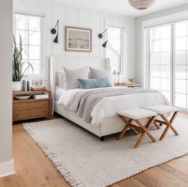 simple white bedroom design ideas