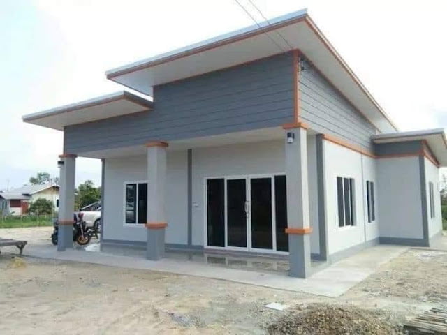 natural low budget simple house design