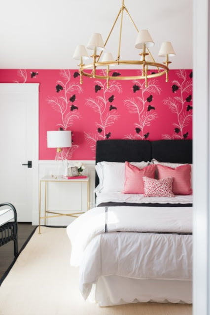 pink room decor ideas
