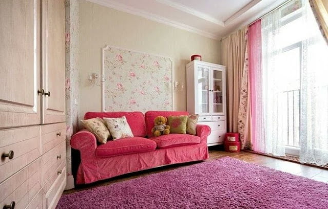 Provence style curtains for a children's room Provence style curtains for a children's room
