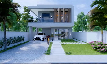 7×9 M 4 Bedroom House Design