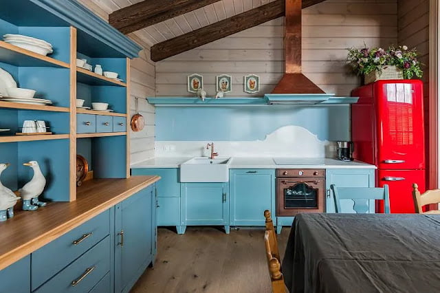 modern rustic kitchen cabinets