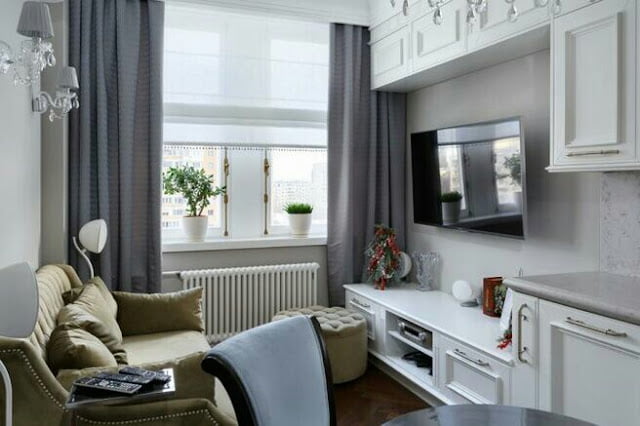 Living room in classic style