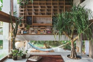 Tropical Wooden House