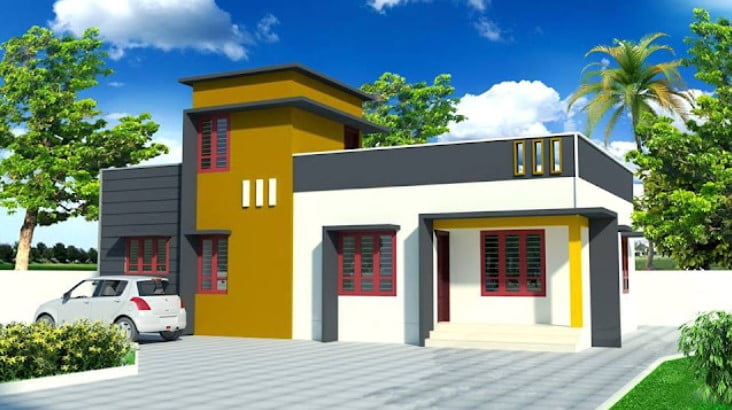 single floor normal house front elevation designs single floor normal house front elevation designs