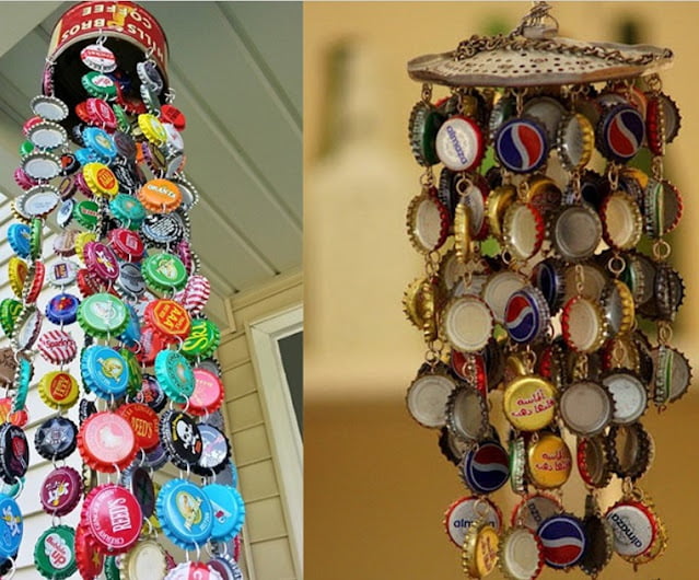 bottle cap home decor