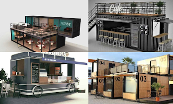 17 Examples of Small Container Coffee Shop Designs