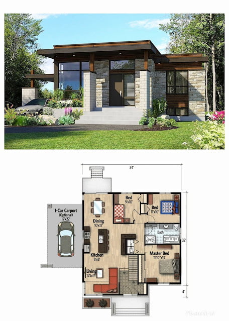 tiny house plans single level tiny house plans single level