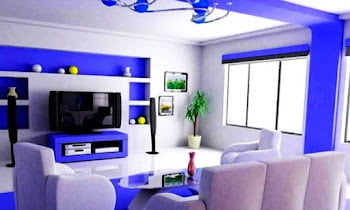 Off White Colour Combination for Living Room