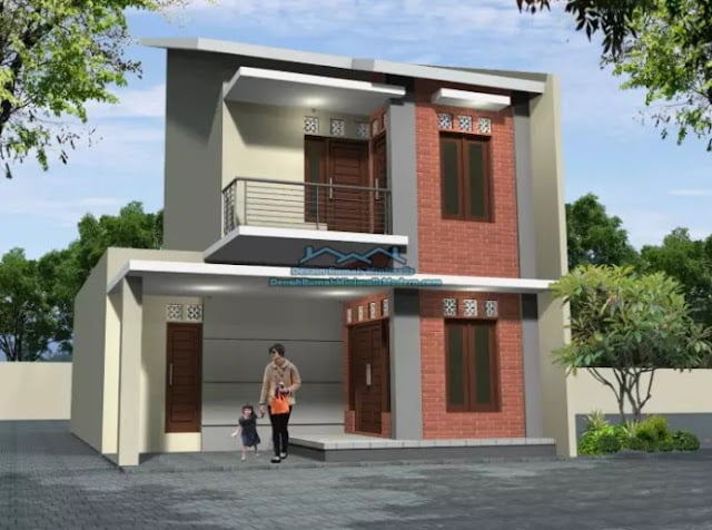 simple 2nd floor house front design