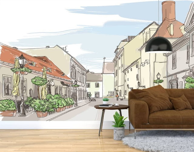 Hand Painted Wall Mural Ideas