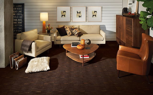 dark brown carpet living room ideas