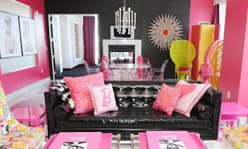 Beautiful Pink Paint Colors For Living Room Decoration Ideas