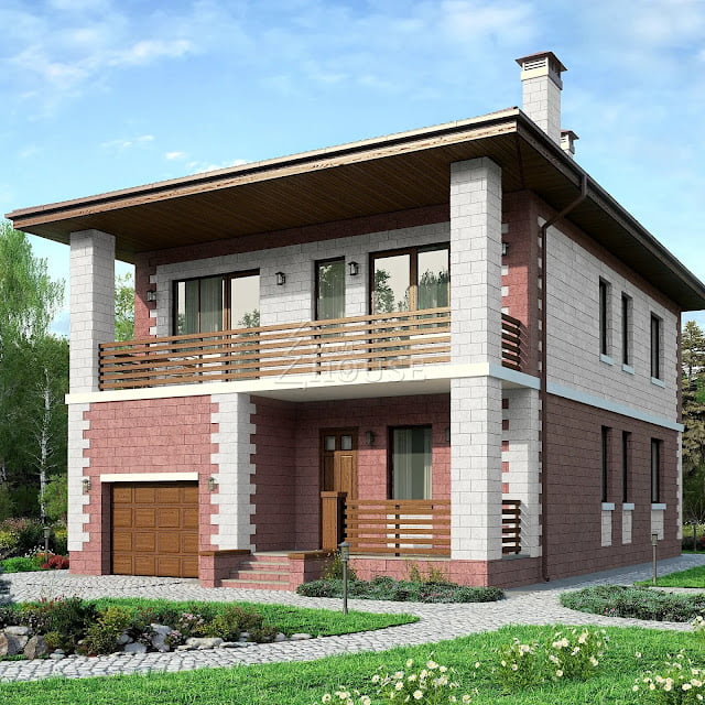 two story house plans with balconies