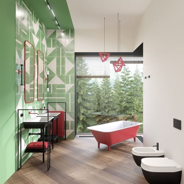 red bathroom design ideas red bathroom design ideas