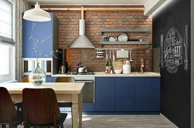 Interior design of a small kitchen Interior design of a small kitchen