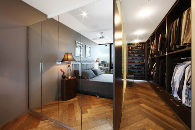 elegant modern minimalist wardrobe designs